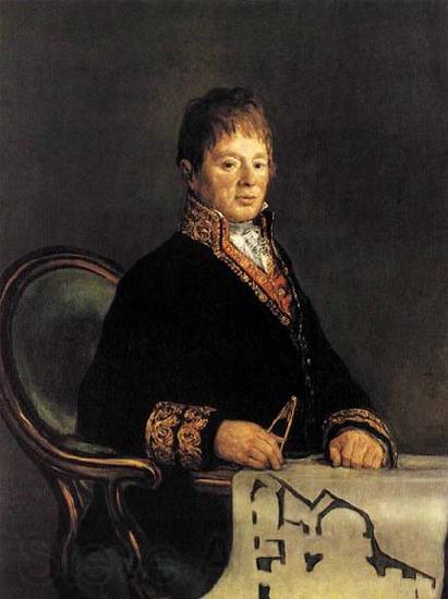 Francisco de goya y Lucientes Portrait of Juan Antonio Cuervo Germany oil painting art